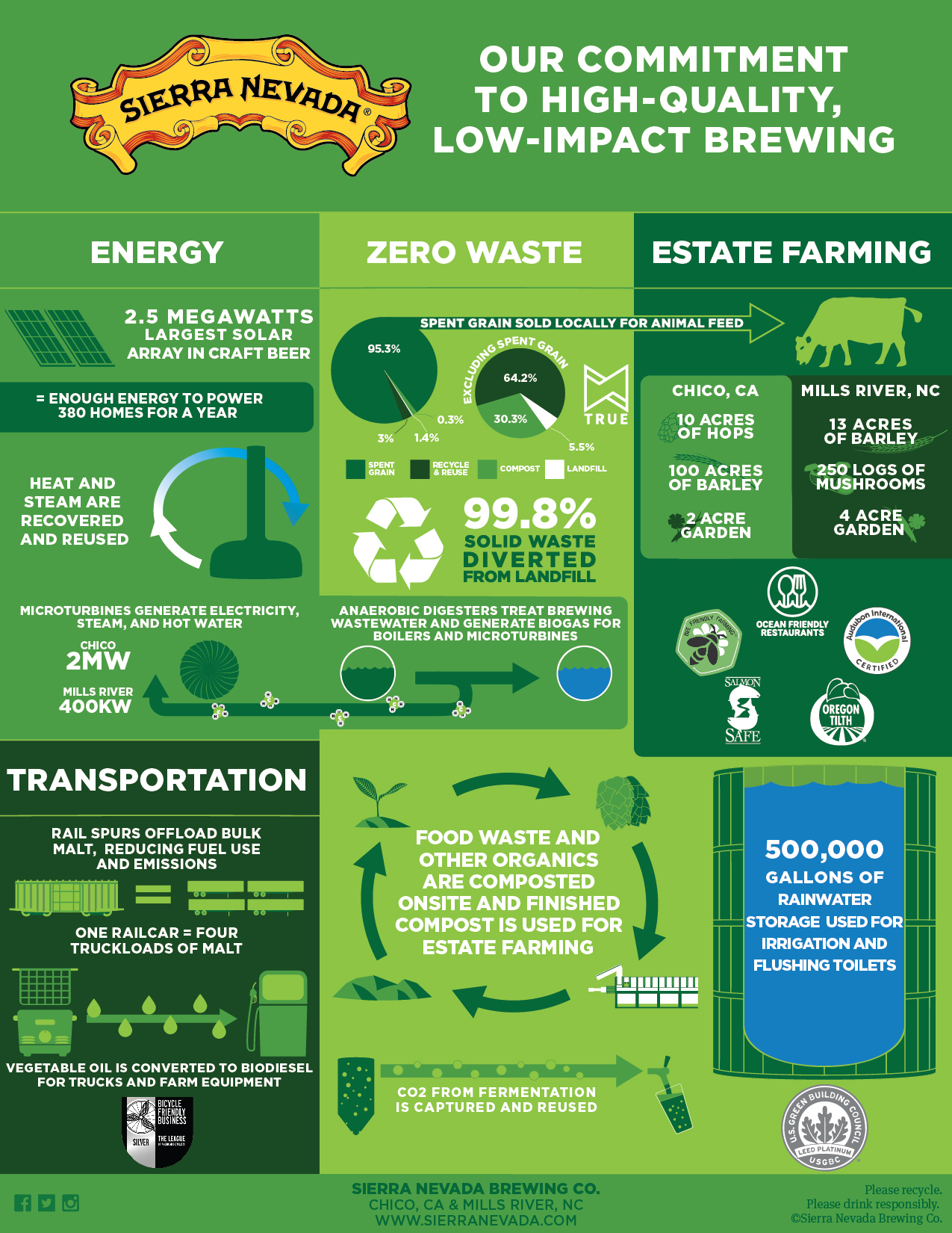 Sustainability Infographic 